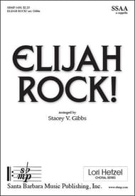 Elijah Rock! SSAA choral sheet music cover Thumbnail